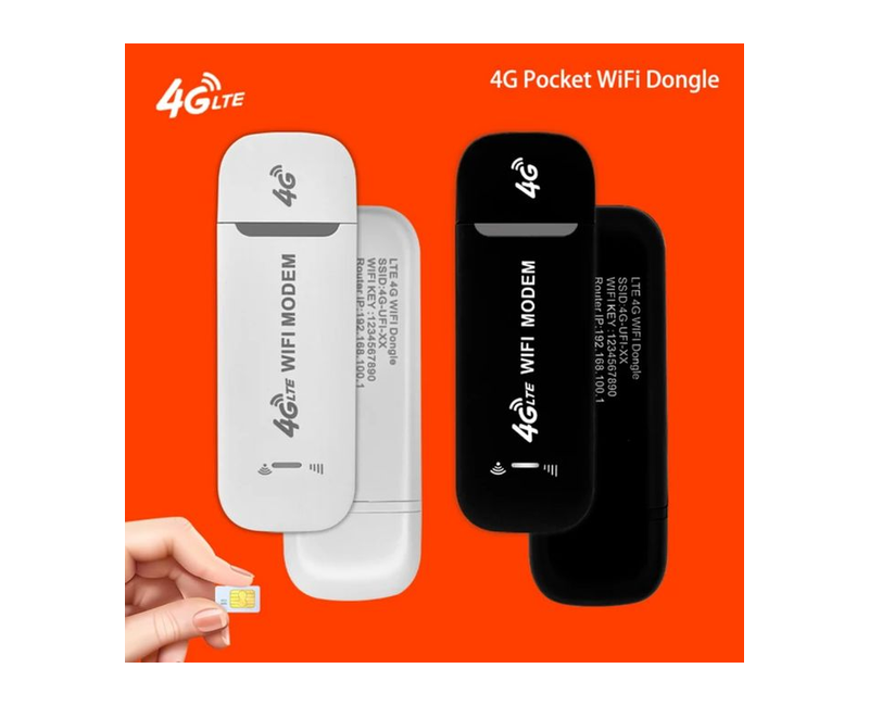 Universal 4G LTE WiFi Dongle – Mobile Internet Hotspot USB Stick- Different Colors