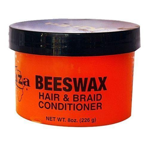 kuza bees wax hair & braid conditioner - 226g