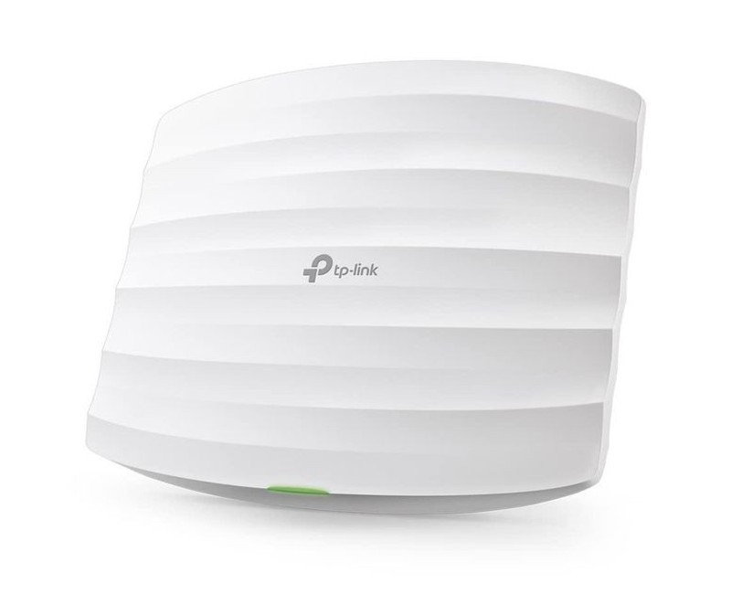 TP-Link Omada 300Mbps Wireless N Ceiling Mount Access Point Supports Passive PoE,Single_Band, Free PoE Injector, Long Range Coverage, Secure Guest Network, Centralized Management (EAP110)