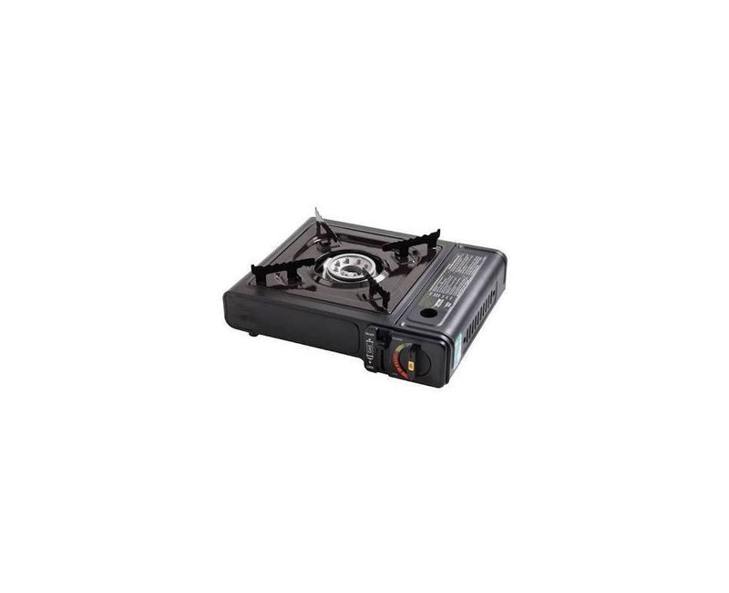 Portable Single Butane Gas Cooker Stove - Black
