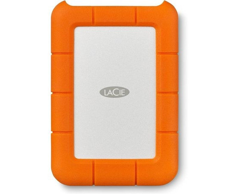 Rugged USB-C 2TB External Hard Drive Portable HDD – USB 3.0 compatible, Drop Shock Dust Rain Resistant, for Mac and PC Computer Desktop Workstation Laptop, 1 Month Adobe CC (STFR2000800) -Orange