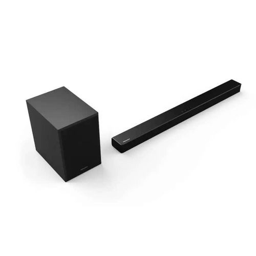 2.1 Surround Sound Soundbar With Built In Amplifier And Wired Sound-Black