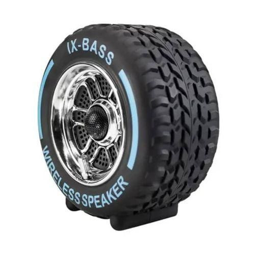 Wireless Portable Bluetooth Speaker Designed Like A Car Tyre - Multicolor