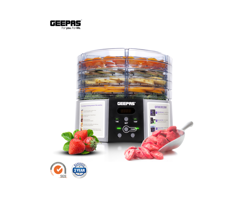 GFD 63013UK Food Dehydrator/5 Try Small each