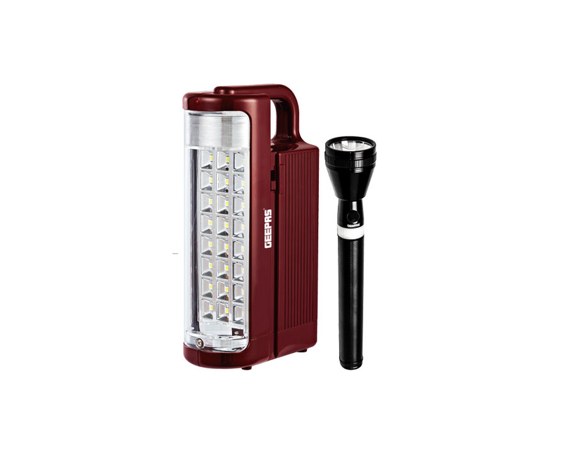 GE 51029 Rech. LED Lantern & LED flash light Small each