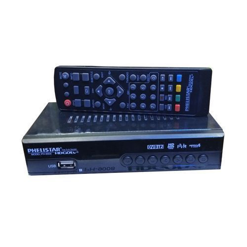 Phelistar Free To Air Digital Decoder - Black