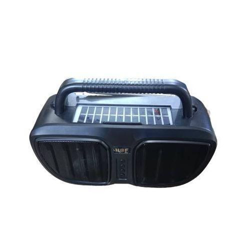 Bluetooth Speaker With Clear Sound Solar Panel-Black