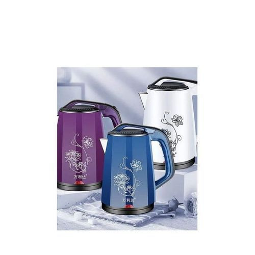 2.5L Electric Heat Kettle - Blue, Violet, White