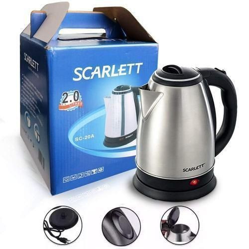 Fast Boiling Percolator, 2 Litres - Silver,Black
