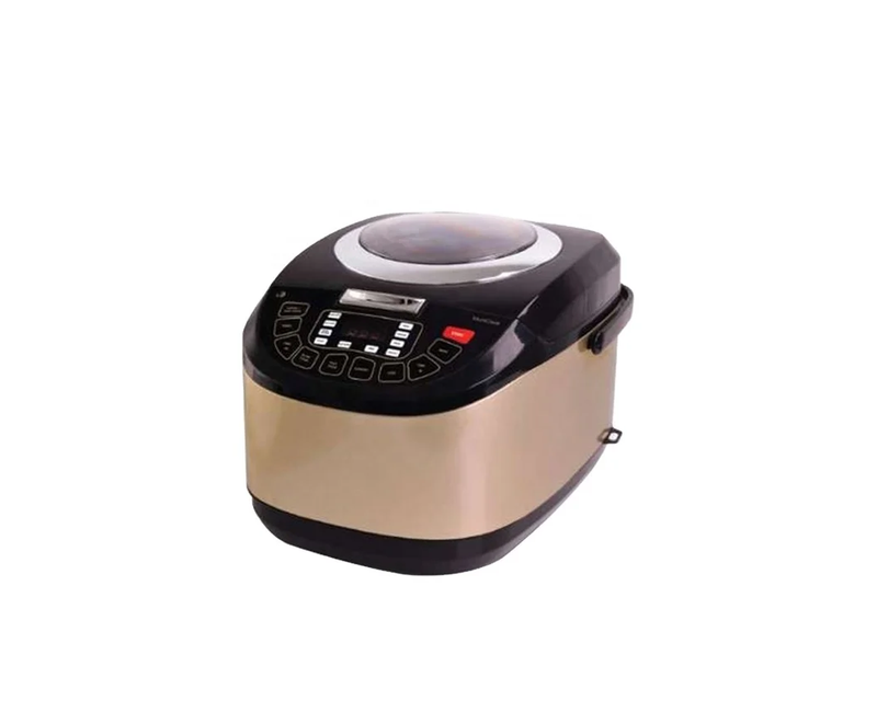 5L Intelligent Rice Cooker Visual Top Lid 24 Hour Reservation Stainless Steel Inner Pot Dishwasher Automatic Adjustable Electric Pressure Smart Digital Cooker Soup Pot- Multicolor Electro Master