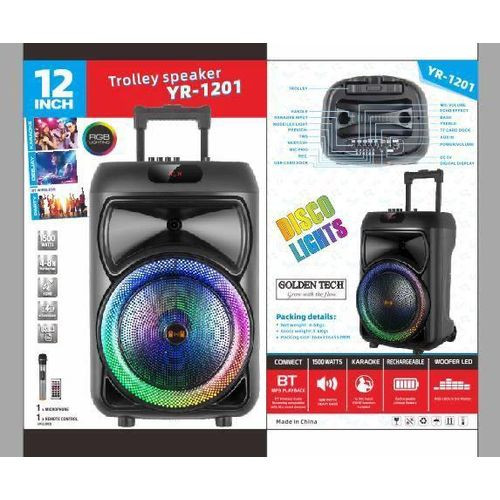 12 inch Trolley Speaker - Multiplecolor