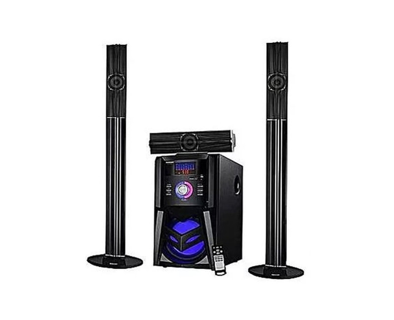 3.1 Channel Multimedia Subwoofer Speaker System-Black