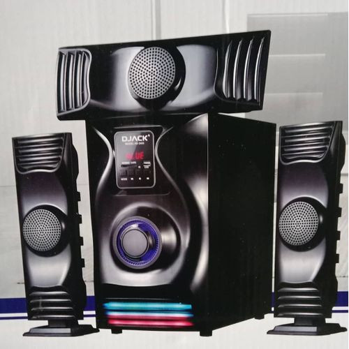 8 Inch Subwoofer Speaker Home Theatre Sound System With Extra Bass-Black