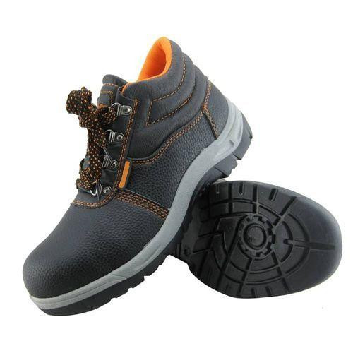 Jogger Safety Shoes Oil Resistant Boots - Black