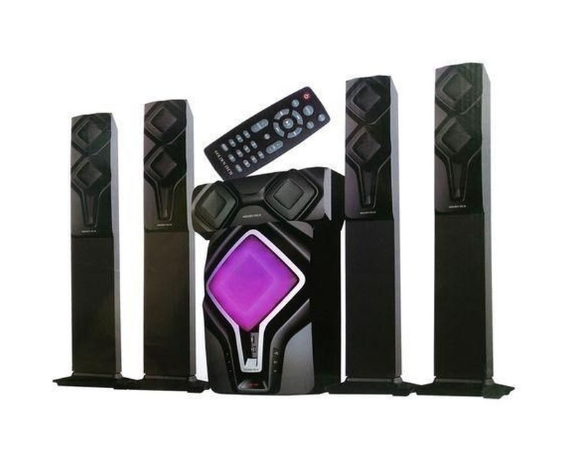 Golden Tech GT-703 5.1 Channel Multimedia Speaker System Sub-woofer - Multiplecolor