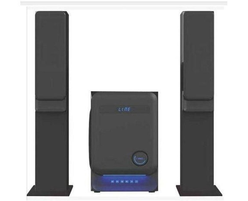 2.1 Wireless Home Speaker System With Extra Bass-Black