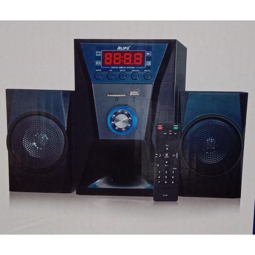 Powerful Subwoofer With Bluetooth Hifi Sound And Extra Bass With Remote Control-Black