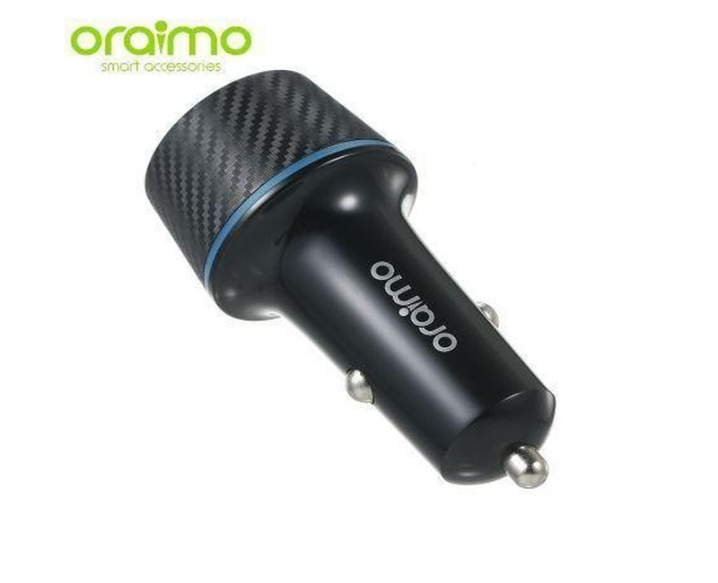 Car Charger 2-In-1 Lightning & Micro USB Cable - Black