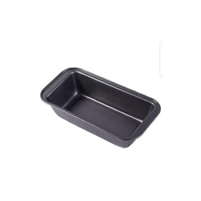 Rectangle Baking Cake Mould Bread Toast Loaf Pan - Black