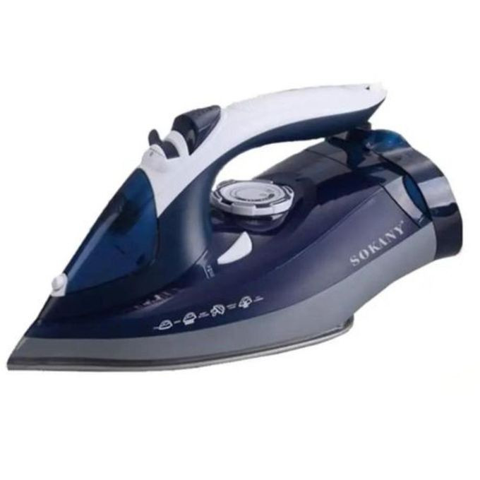 Sokany Steam Flat Iron - Blue
