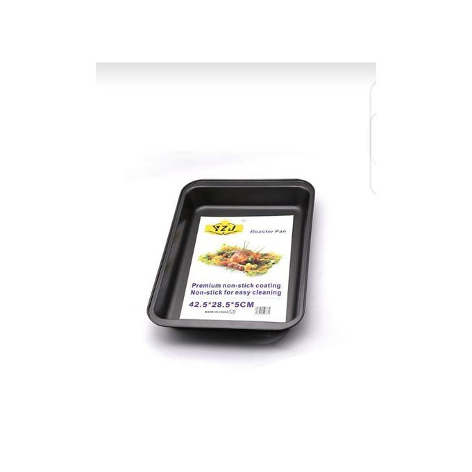 Roast Frying Baking Cake Pan Mould Bakeware Tray  - Black