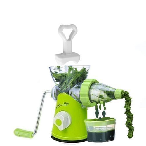 Home Manual Blender/ Juicer Machine - Green