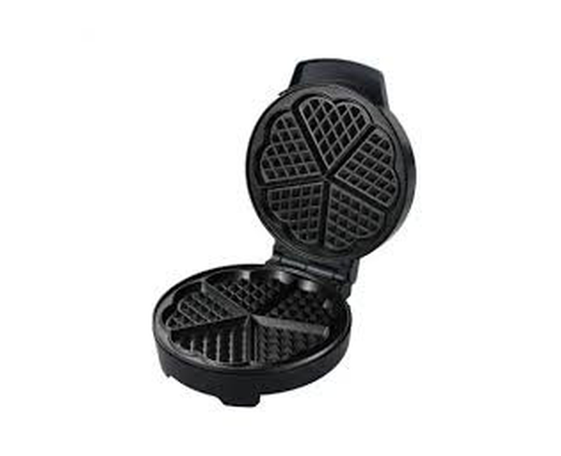 Automatic Home Use Electric Mini Waffle Maker Electric Frying Pan And Sandwich Press Breakfast Machine Waffle- Black Boma