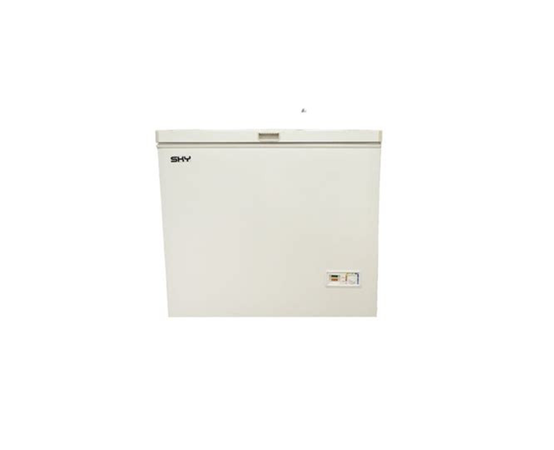 SKY SK 55 DD 550L Chest Freezer Double Door Sliding Glass