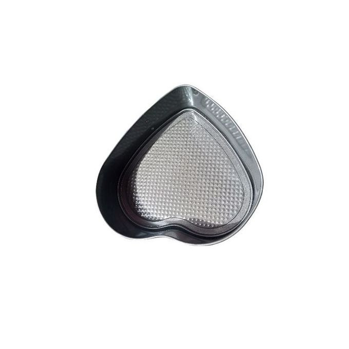 Baking Mold Heart Shape Baking Pan - Black