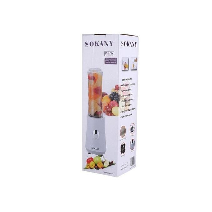 Portable Multi-function Blender Mini Electric Juicer Milkshake Mixer - White