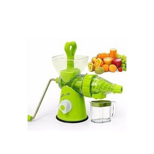 Home Manual Blender Juicer Machine - Green