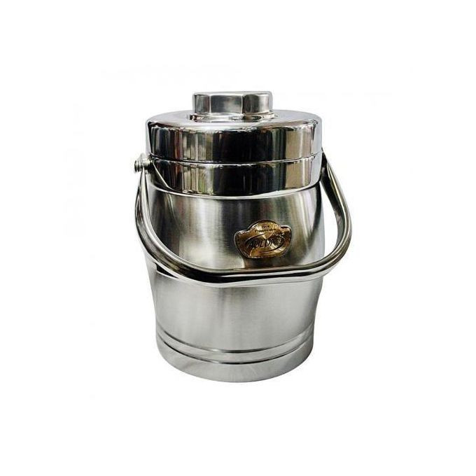 Keep It Hot Stainless Steel Food Flask 2.5 Litres - Silver