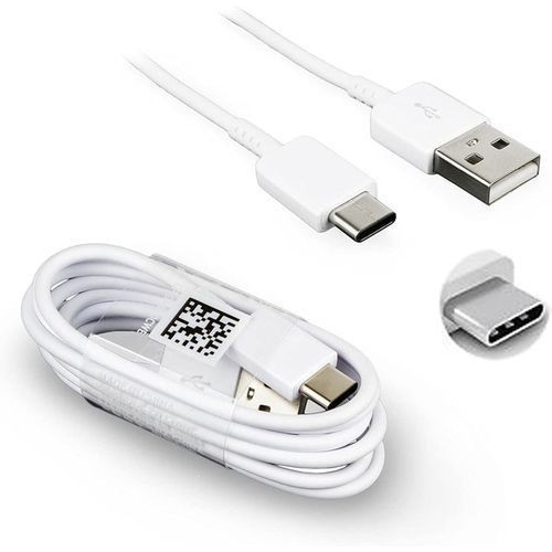 USB Type C Samsung Cable - S8,S9,S10,S9 Plus,Note 8 - White