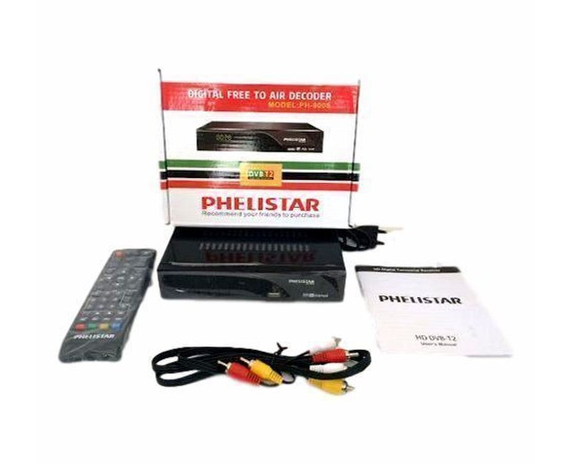 High Quality Digital Free To Air Decoder -Black