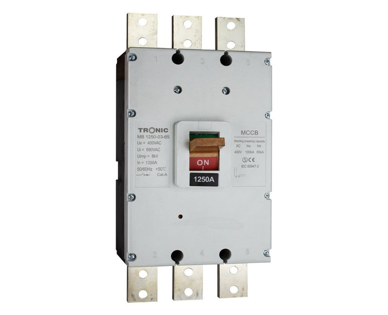 MCCB BREAKER SGM6 1250A 3P 65KA 1250M MB 1250-03-65