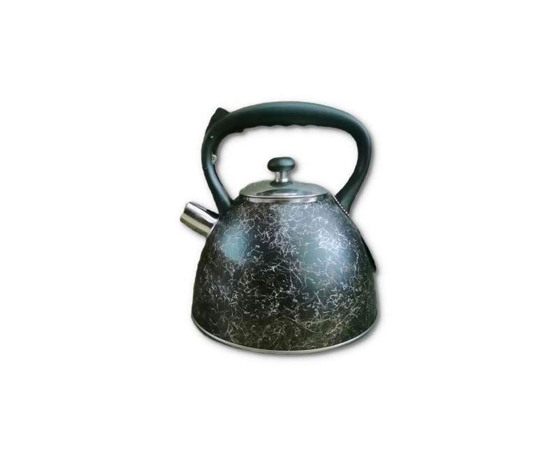 3 Litres Whistling Tea Boiling Kettle - Black
