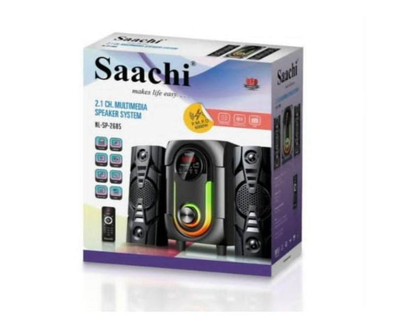2.1 CH.Multimedia Speaker System - Multicolor