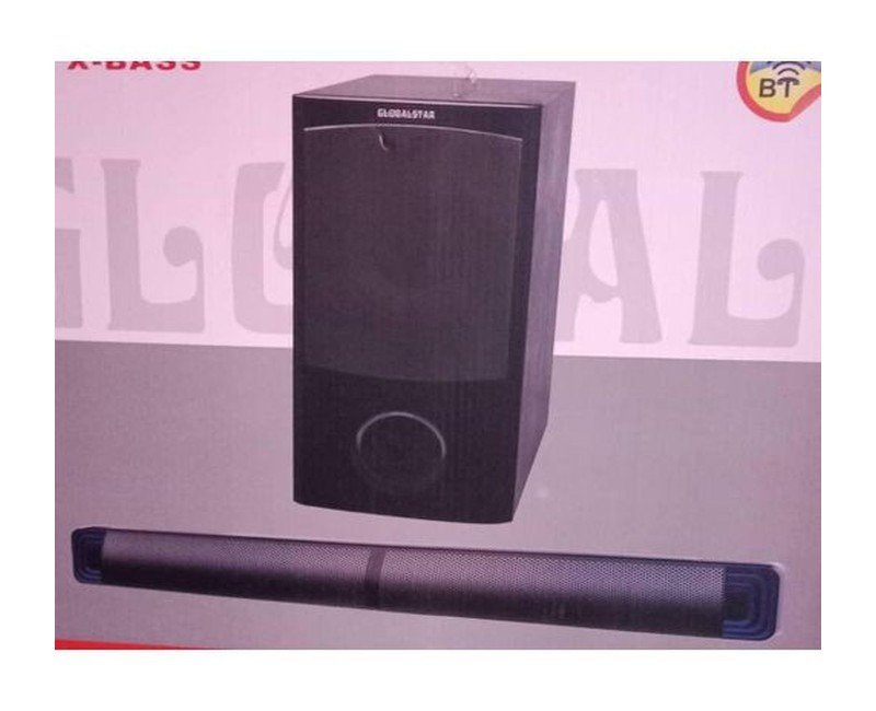 2.1 Multimedia Soundbar Speaker With Very Clear Sound-Black