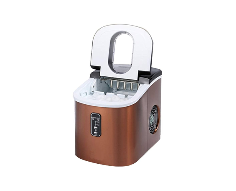 Ice Maker Machine Commercial Big, Portable Ice Cube Maker Countertop, Self-Cleaning Easy to Use Ideal for Coffee Shop Home Kitchen Office Restaurant Bar