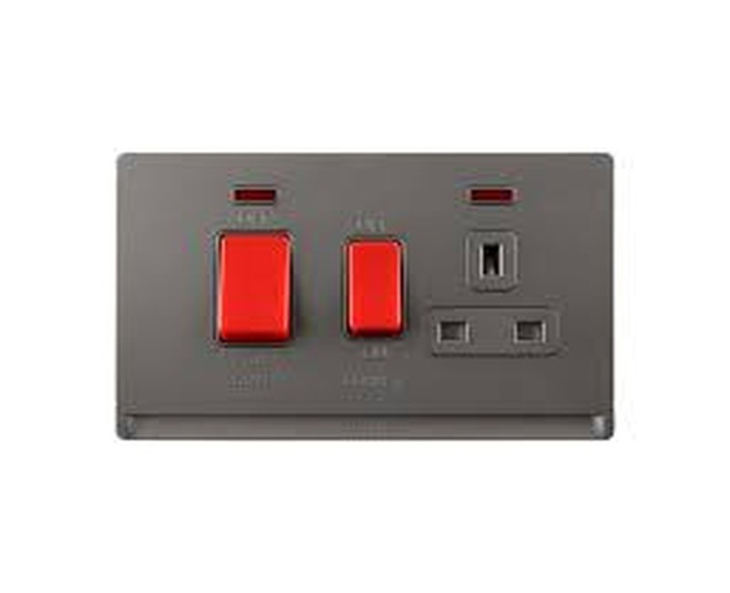 COOKER CONTROL UNIT 45A-250V GRAY TD 5345-GY