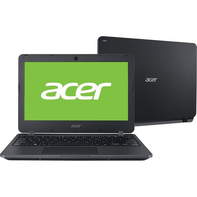 Refurbished Travelmate B117 4GB RAM 128GB SSD,12Inches 5Hrs - Black