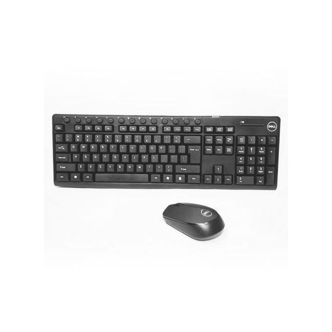 Dell Wireless Keyboard And Mouse Kit - Black