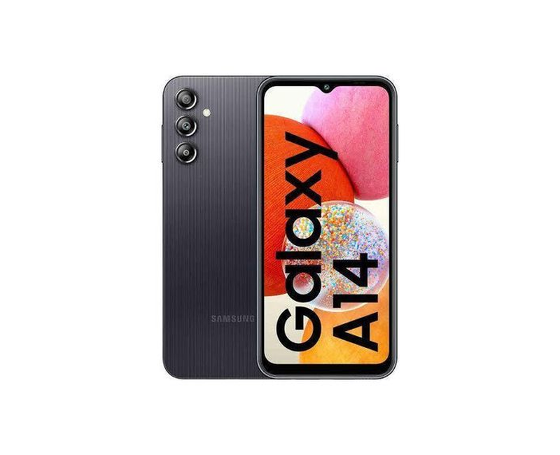 Samsung Galaxy A14 6.6" 6GB RAM 128GB ROM 50MP 5000Mah - Black