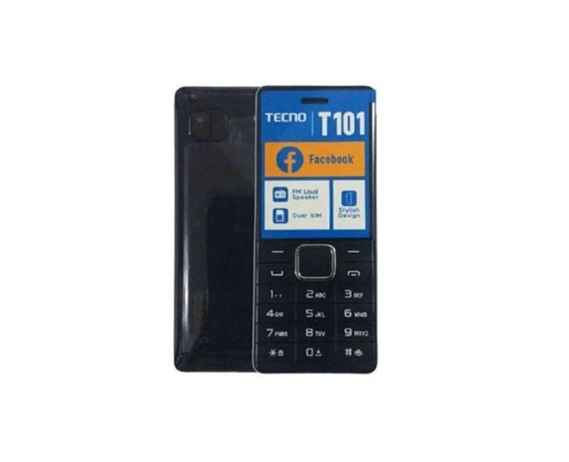 Tecno 101 - 1.77'' 1000mAh Battery 32GB ROM - Black