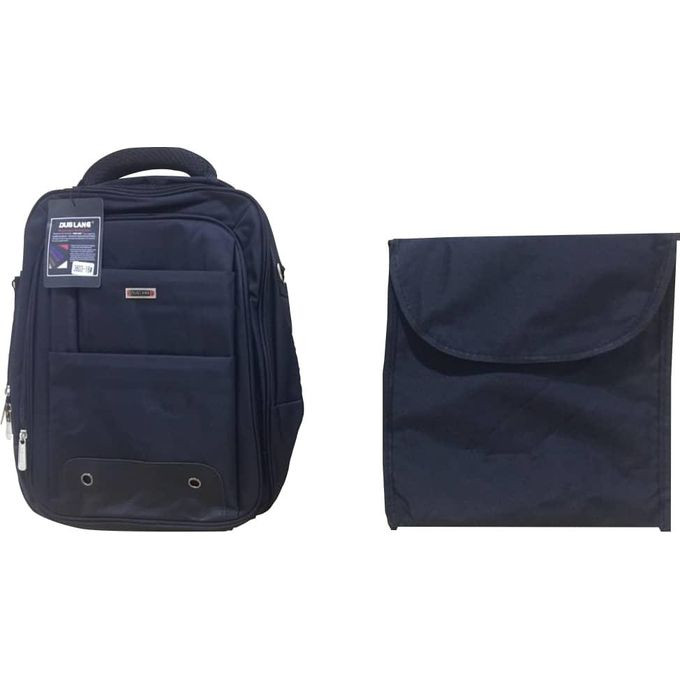 Duslang Unisex Laptop and office Backpack Plus Free Pouche