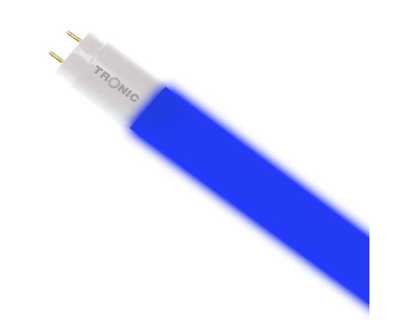 Tube LED T8 18W BLUE GLASS Tronic LE T818-GL-BL