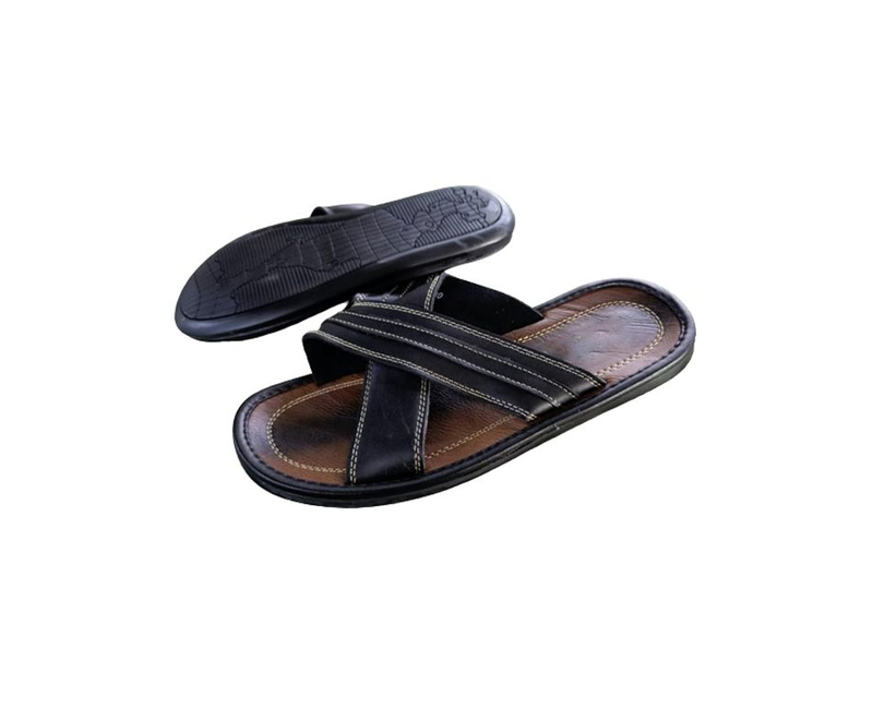 Men's Designer Sandals - Black,Brown