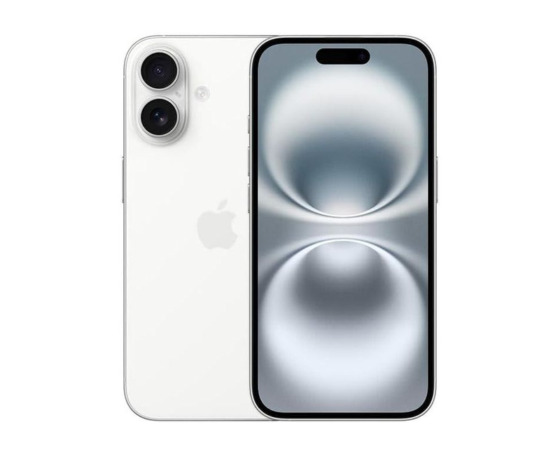 iPhone 16 - 6.1" 8GB RAM 128GB ROM 48MP 3561mAh - White