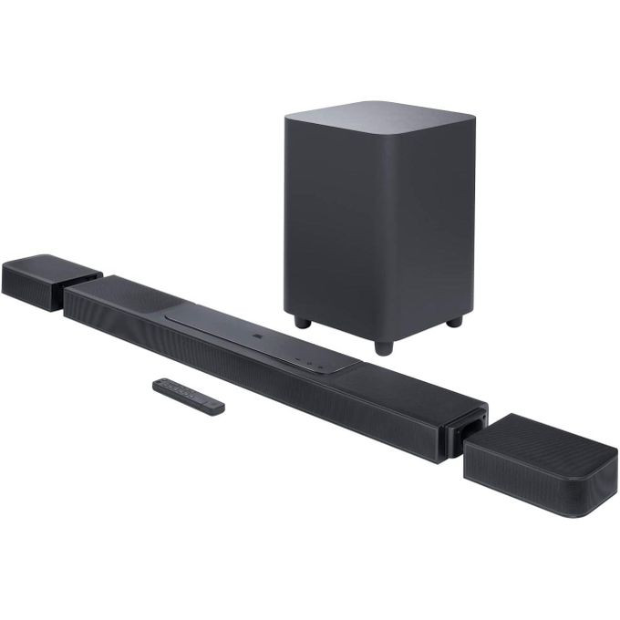 Bar 1000 7.1.4 Channel Soundbar With Detachable Surround Speakers - Black