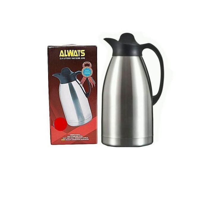 Unbreakable 3.0 Litres Vaccum Flask - Stainless Steel